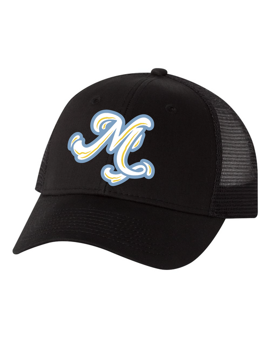 Mayos Mesh-Back Twill Trucker Cap